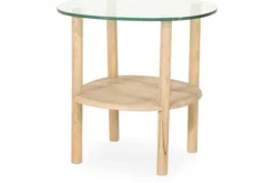 Discount Bijzettafel Naturel 96522 Cleo Bijzettafels