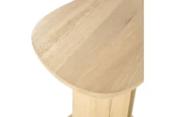 Bijzettafels-Eleonora Meubelen Bijzettafel Naturel 96518 Lori
