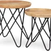 Bijzettafels|Salontafels-Good & Chic Bijzettafelset Ferry