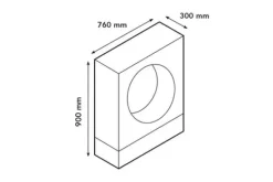Clearance Bio Ethanolhaard 4114S Milano Sfeerhaarden