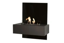 Sfeerhaarden-Xaralyn Bio Ethanolhaard Zwart glas 4114LB Quero