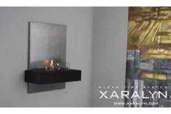 Sfeerhaarden-Xaralyn Bio Ethanolhaard Zwart glas 4114LB Quero