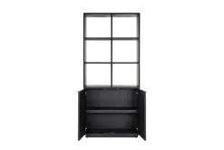 Vakkenkasten|Boekenkasten-Richmond Interiors Boekenkast 210708 Blackbone Brass