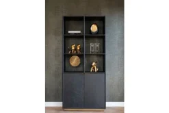 Vakkenkasten|Boekenkasten-Richmond Interiors Boekenkast 210708 Blackbone Brass