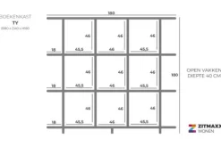 Boekenkast 96223 Ty Boekenkasten