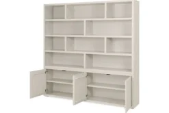 Sale Boekenkast greige Velori Vakkenkasten|Boekenkasten