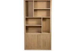 Outlet Boekenkast Naturel Tenna Boekenkasten