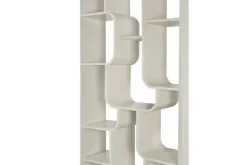 Boekenkasten-Livingfurn Boekenkast Off White Logan