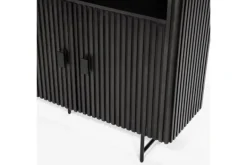 Boekenkasten-Eleonora Meubelen Boekenkast Zwart 96123 Remi