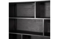 Boekenkasten-Eleonora Meubelen Boekenkast Zwart 96123 Remi