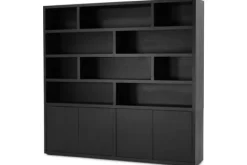 Best Boekenkast zwart Velori Vakkenkasten|Boekenkasten