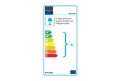 Discount Booglamp 9833ZW Stresa Vloerlampen