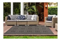 Tuinartikelen|Vloerkleden-Divendo Buitenkleed Malang Taupe Indonesia