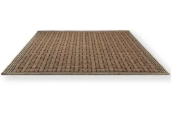 Buitenkleed TB T Monogram Light Brown 455811 Outdoor | Tuinartikelen