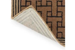 Buitenkleed TB T Monogram Light Brown 455811 Outdoor | Tuinartikelen