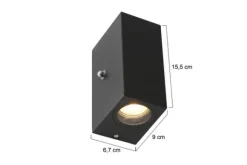 Outlet Buitenlamp 2721ZW Logan Tuinartikelen|Wandlampen