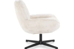 Ronde Fauteuils|Draaifauteuils-By-Boo Draaifauteuil - beige | 230313 Derby