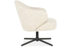 Draaifauteuils-Eleonora Meubelen Draaifauteuil 96348 beige Connor