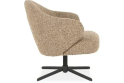 Draaifauteuil 96350 bruin Connor Draaifauteuils