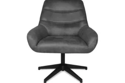 Hot Draaifauteuil - Chicago Antracite Toma Draaifauteuils