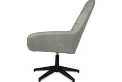 Draaifauteuils-Olijk Draaifauteuil - Chicago Grey Toma