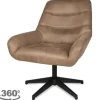 Clearance Draaifauteuil - Chicago Truffle Toma Draaifauteuils