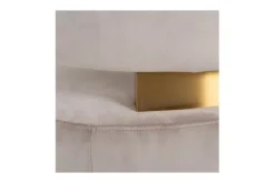 New Draaifauteuil 210846 Khaki Velvet  Maxime Ronde Fauteuils|Draaifauteuils