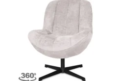 Outlet Draaifauteuil - Movie Natural Mellon Draaifauteuils