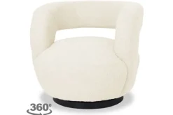 Ronde Fauteuils|Draaifauteuils-Eleonora Meubelen Draaifauteuil 95800 Sharon