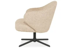 Discount Draaifauteuil 96349 taupe Connor Draaifauteuils