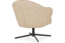 Discount Draaifauteuil 96349 taupe Connor Draaifauteuils