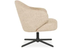 Discount Draaifauteuil 96349 taupe Connor Draaifauteuils