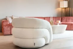 Online Draaifauteuil 211899 Unicorn White Arcus Ronde Fauteuils|Draaifauteuils