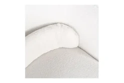 Draaifauteuil 211089 White Furry  Senna Ronde Fauteuils|Draaifauteuils