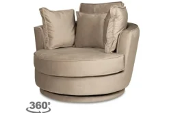 Draaifauteuils-Comfort Living Draaifauteuil Annette