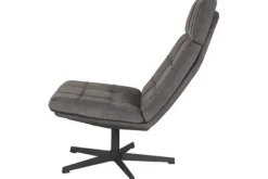Draaifauteuils-Label51 Draaifauteuil Antraciet CH-73.021 Alvar