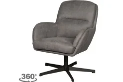 New Draaifauteuil Antraciet CH-73.025 Moss Draaifauteuils