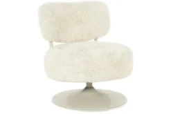 Draaifauteuils-By-Boo Draaifauteuil Beige 250355 Furlo