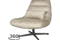 Online Draaifauteuil Beige Elegance WX-67.002 Nox Draaifauteuils