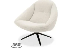 Discount Draaifauteuil Boudewijn Ronde Fauteuils|Draaifauteuils
