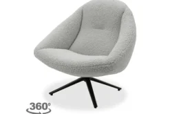 Discount Draaifauteuil Boudewijn Ronde Fauteuils|Draaifauteuils