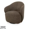 Sale Draaifauteuil Brown Jimi Draaifauteuils
