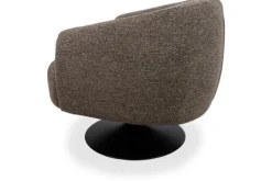 Draaifauteuils-MySons Draaifauteuil Brown Louis
