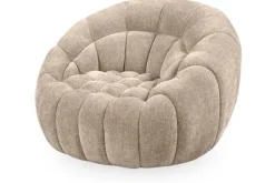 Ronde Fauteuils-Label51 Draaifauteuil Clay Elite HC-76.012 Cloud