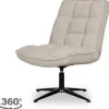 Draaifauteuils-Label51 Draaifauteuil Clay WU-65.007 Vince