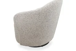 Clearance Draaifauteuil Ecru Jimi Draaifauteuils