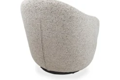 Clearance Draaifauteuil Ecru Jimi Draaifauteuils