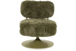 Draaifauteuils-By-Boo Draaifauteuil Groen 250357 Furlo
