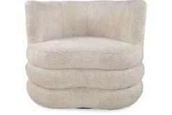 Sale Draaifauteuil Magali Ronde Fauteuils|Draaifauteuils