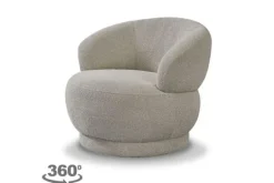 Hot Draaifauteuil Mushroom GA-80.209 Alvito Ronde Fauteuils|Draaifauteuils